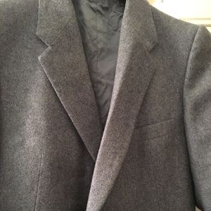 Wool Saint Laurent Mens Blazer 38 S